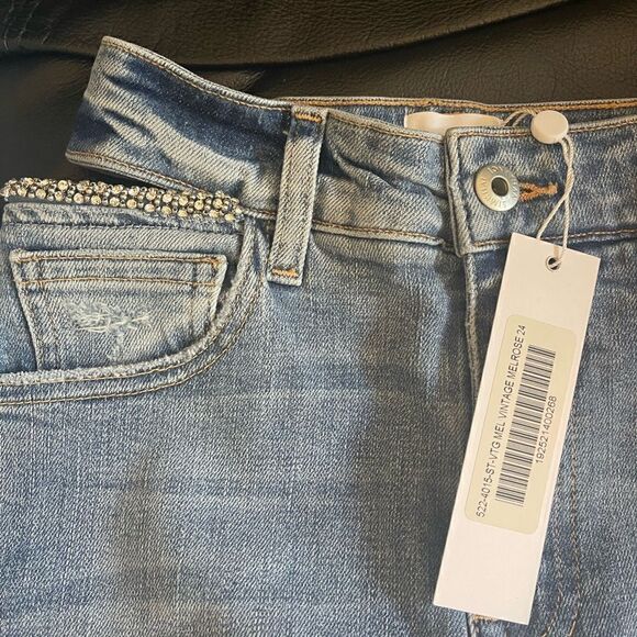 New Jonathan Simkhai Amelia Denim Jeans size 24 New - Picture 6 of 6